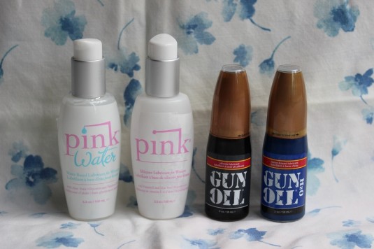 Pink and Gun Oil lube