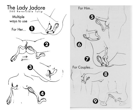 Lady Jadore positions