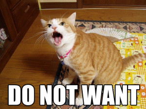 do not want cat