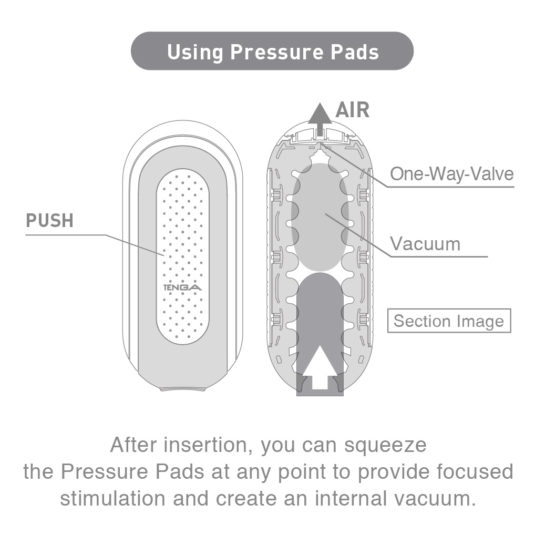 flip 0 pressure pads