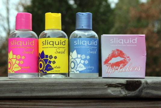 Sliquid Swirl flavored lubes