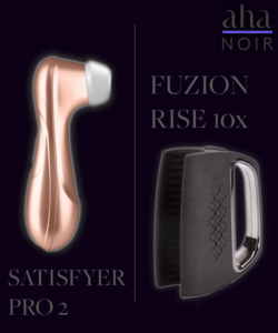 Giveaway: Satisfyer Pro 2 or Rocks Off Fuzion Rise 10x